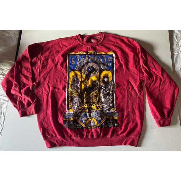 NWOT Urban Outfitters The Doors Blush Oversized Sweatshirt - Picture 1 of 4